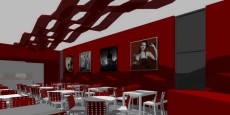 Interiér Restaurace A Tavola